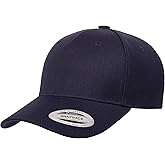 Yupoong Mens Yp Classics™ 5-Panel Premium Curved Visor Snapback Cap