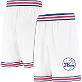 Ultra Game Men's NBA Official Active Knit 8" Showtime Basketball Training Shorts