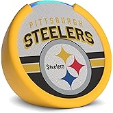 Amazon Echo Pop (newest model) | Officially Licensed NFL Limited-Edition | Pittsburgh Steelers ('25-26 Season Design)