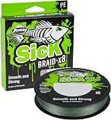 Berkley Sick Braid 8 Strand Braided Fishing Line Moss Green 150/300m