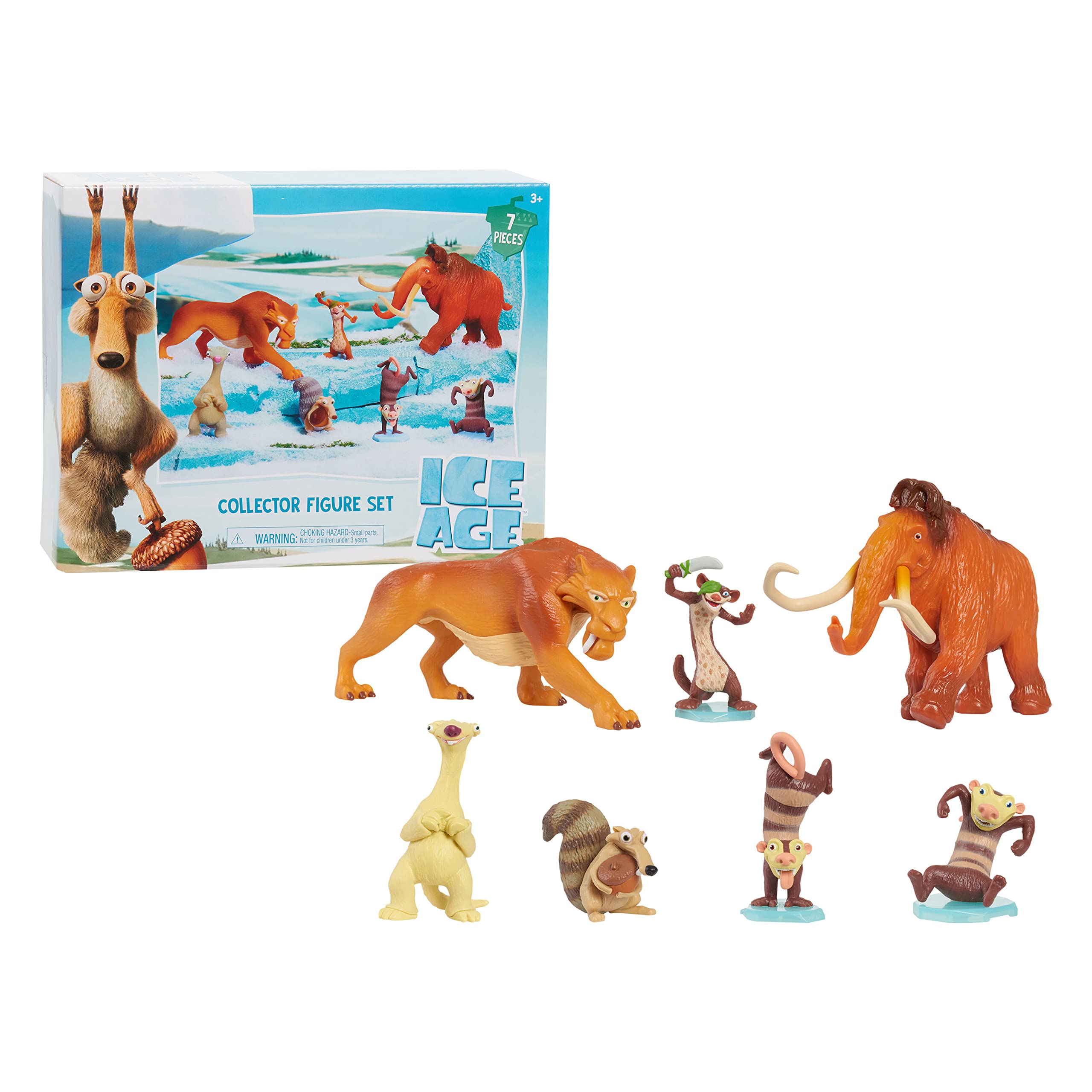 The Ice Age Adventures of Buck Wild Collector 7-Piece Figure Set