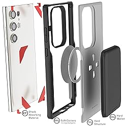 Ghostek EXEC Wallet Galaxy S23 Ultra Case with