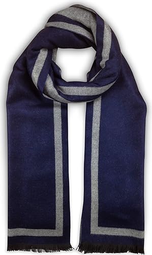 Bleu Nero Luxurious Winter Scarf Premium Cashmere Feel Unique