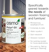 Osmo Polyx Tint Hard Wax Oil 3071 Honey Satin 750ml Oak Pine Beech view 3