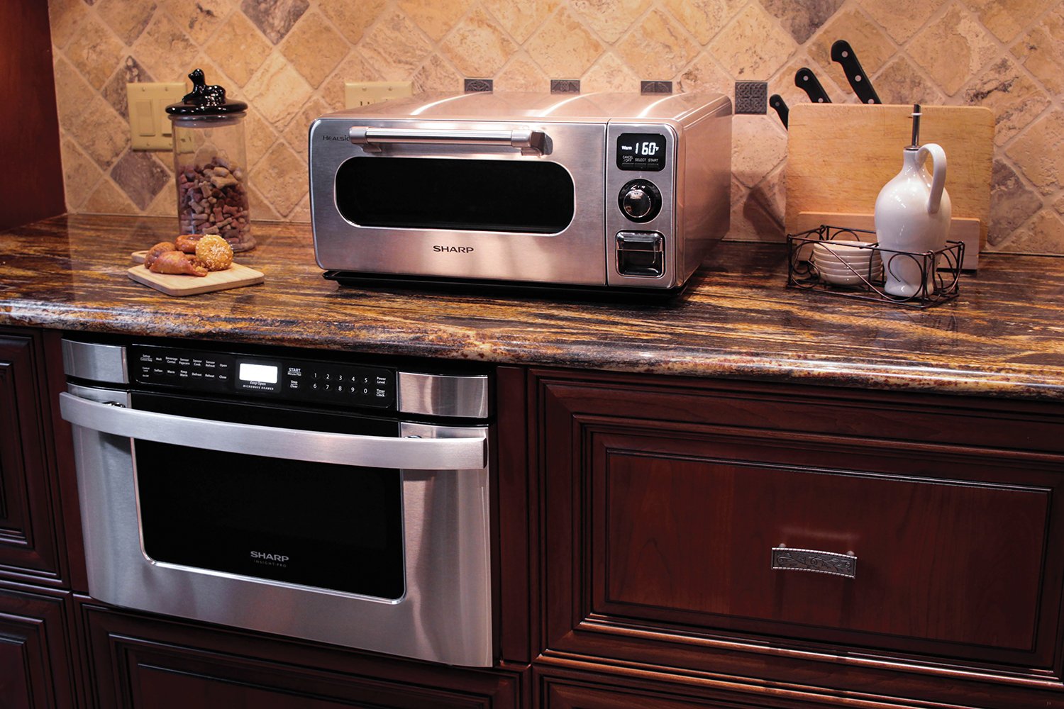 Sharp Zssc0586ds Superheated Steam Countertop Oven Stainless