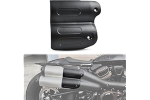 VEISUTOR Rear Passenger Heat Shield Cover for Harley Sportster S 1250, Black Exhaust Pipe Heat Insulation Cover for Harley Sportster S 1250 RH1250S 2021-2024 Accessories(New Upgrade)