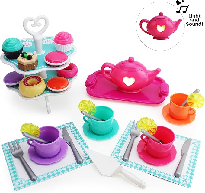little tikes tea set pink