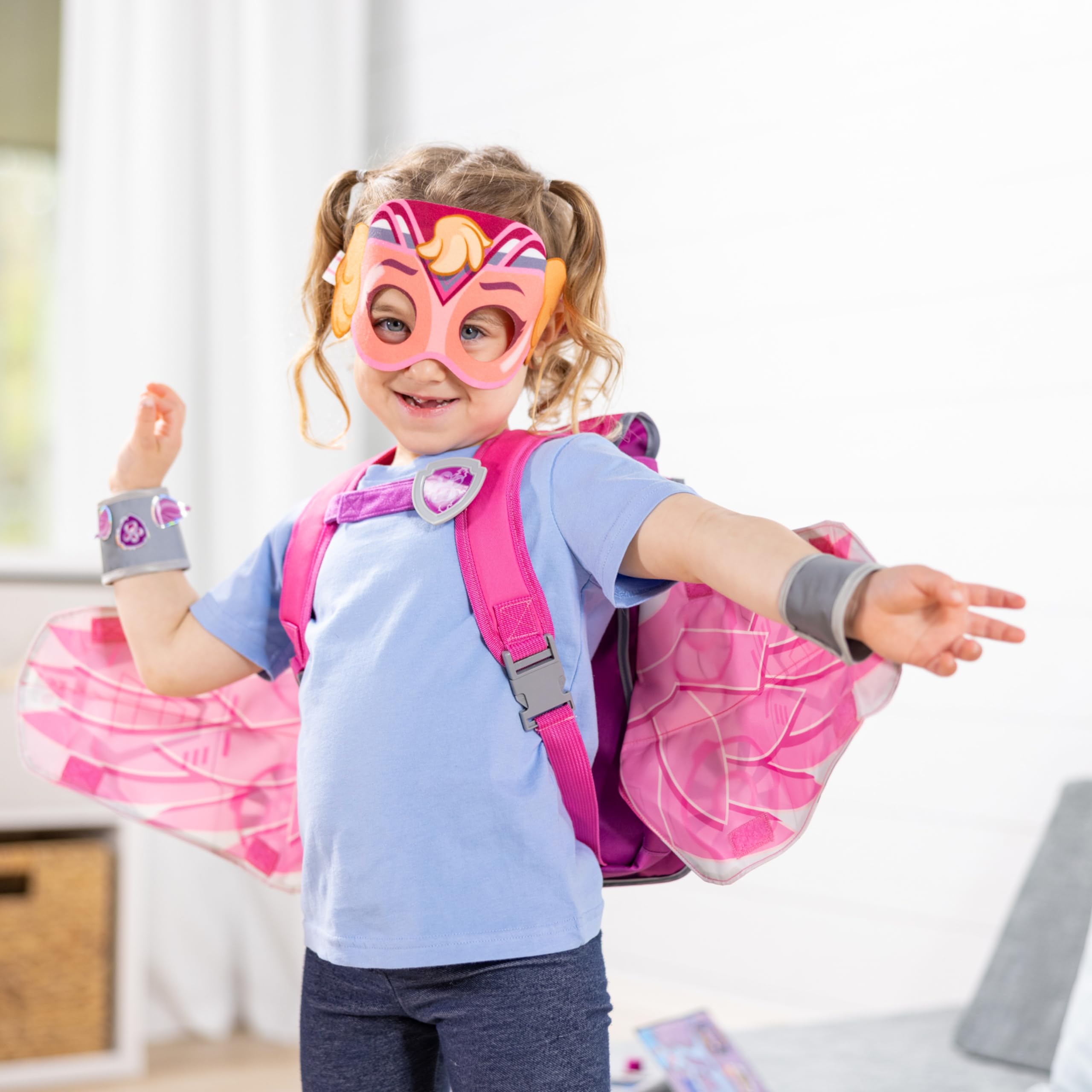Melissa & Doug Melissa & Doug PAW Patrol™ The Mighty Movie Mighty Skye Role Play Pack with Wings for Toddlers and Kids Age 3+