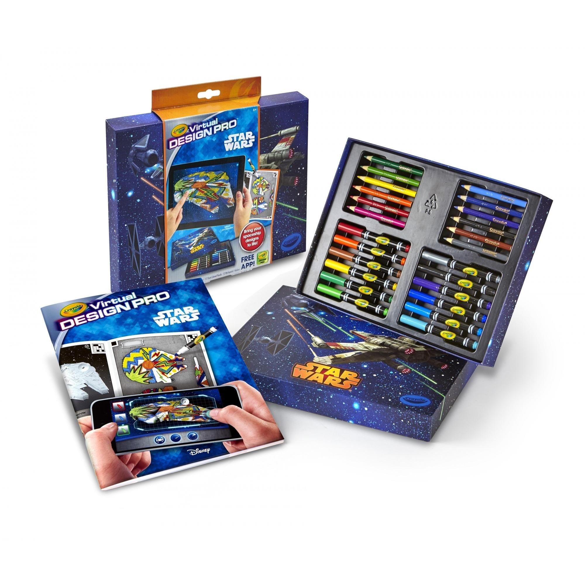 Crayola Color Alive Star Wars Virtual Design Pro Portfolio