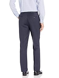 Arrow Men's Minibone Suit Separate Pant, Blue, 40W
