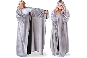 Super Blanky Wearable Blankets for Women, Adult Wearable Blanket Men, Top Christmas Gifts for Women, Wife Birthday Gift Ideas