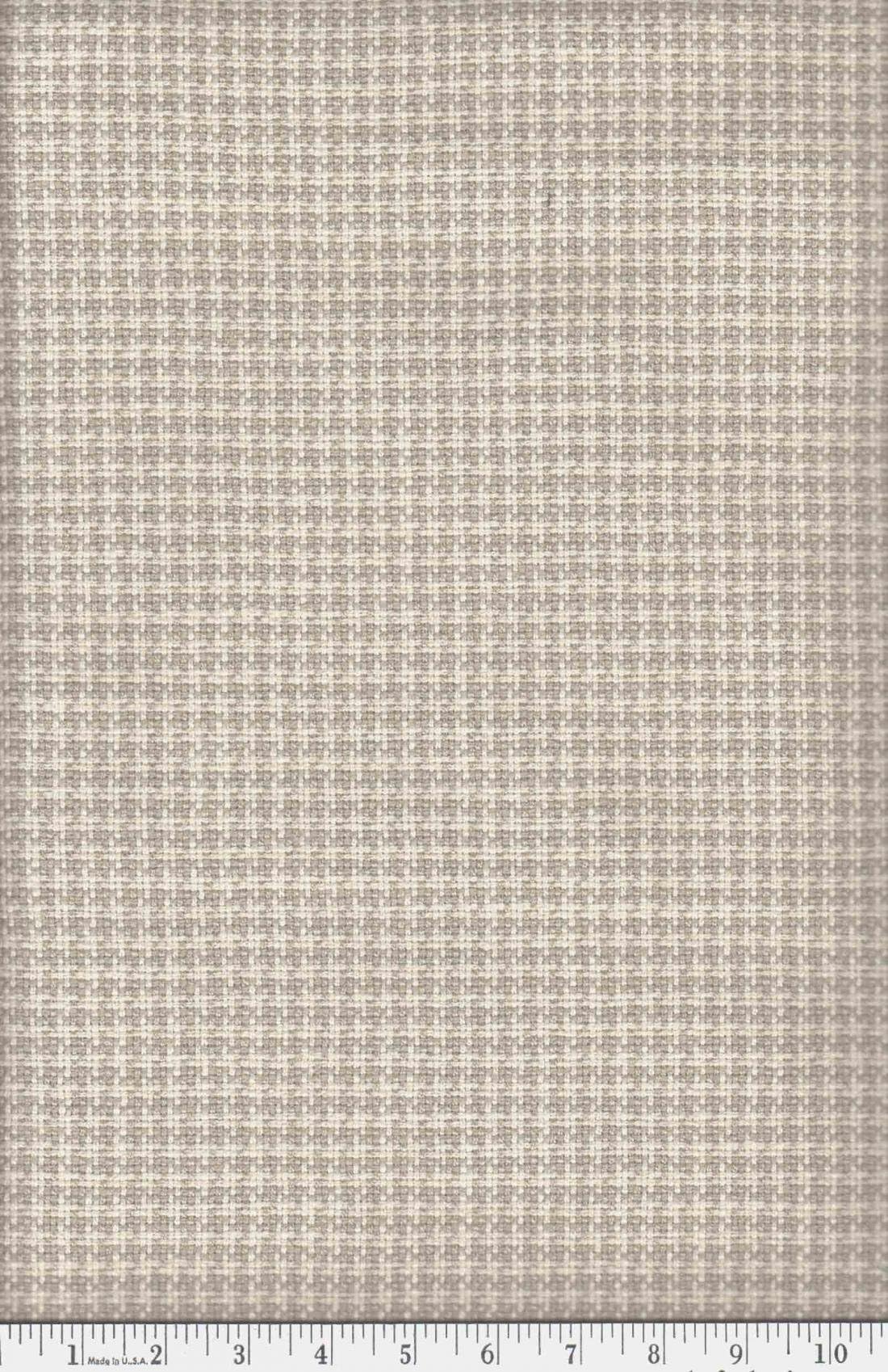 Richloom - Osana - Cement - Houndstooth - Beige - Fabric By The Yard
