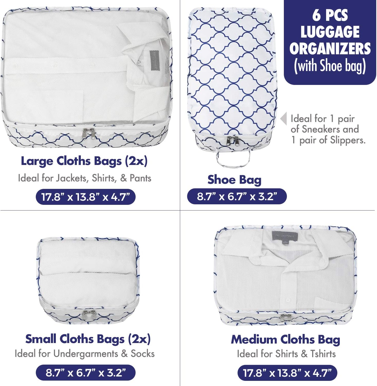 Travel Packing Cubes - Image 3