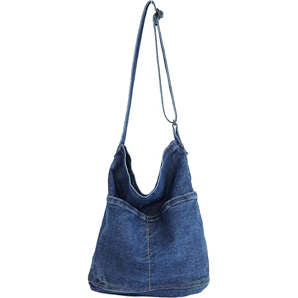 COACH® | Borsa a tracolla Teri in denim effetto vintage con ciondoli