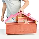 Bluey Family Home Play Set Official 1 Figure Large 4 Room Playset view 5