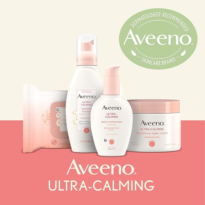 aveeno makeup remover foam