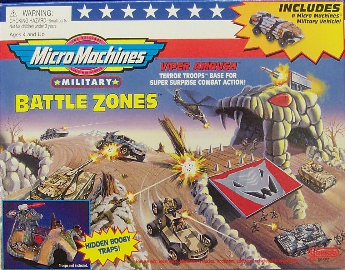 micro machines military battle zones