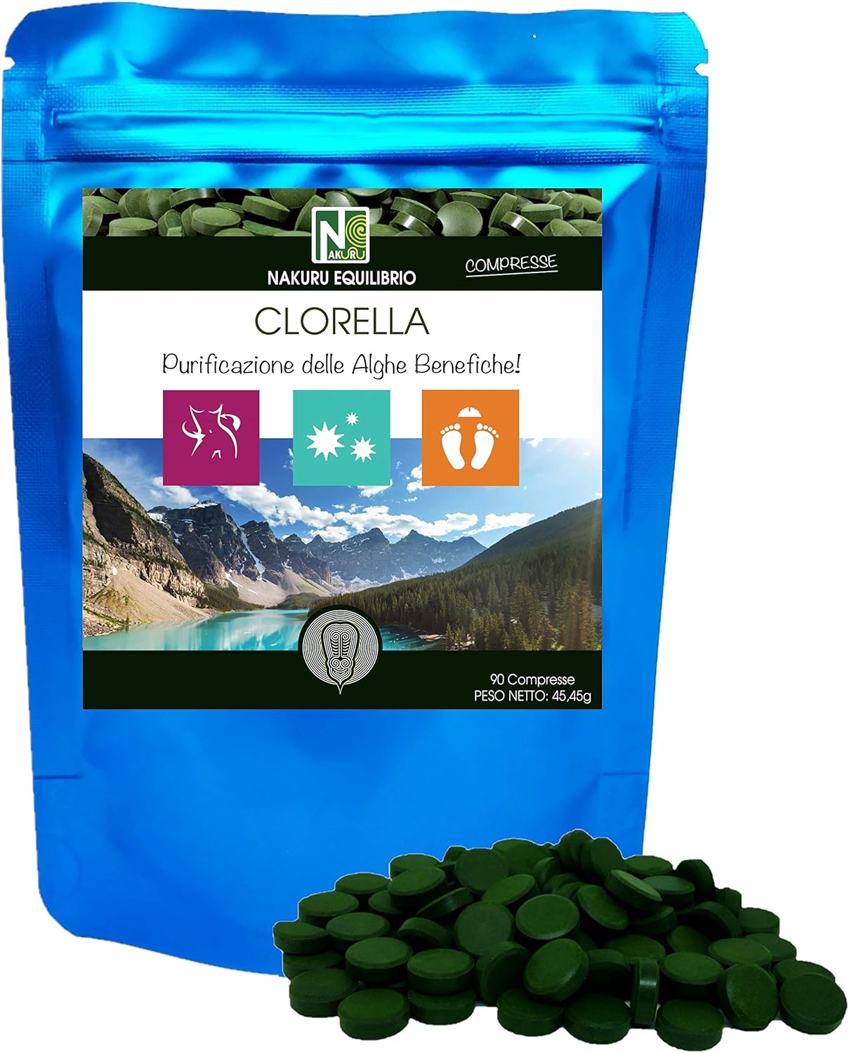 compresse di clorella