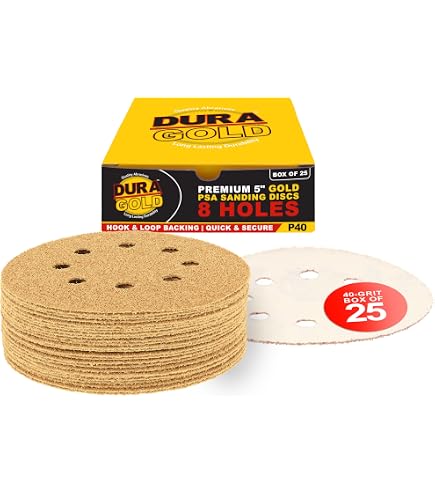 Amazon.com: Dura-Gold 5 英吋(約12.7 公分)金砂盤,60 粒,50 盒,9 孔