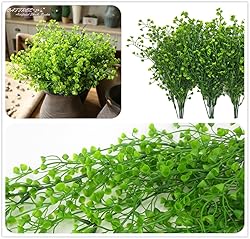 CATTREE Artificial Shrubs Bushes, Plastic Fake