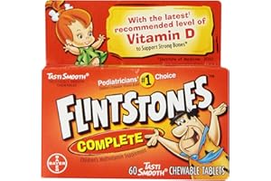 FLINTSTONES VITAMINS Flintstones Complete Childrens Chewable Supplement, 60 Count