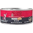 Hound & Gatos Wet Cat Food, 98% Salmon, case of 24, 5.5 oz cans