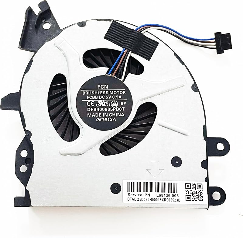 Fleshy Leaf CPU Cooling Fan for HP ProBook 450 G4 455 G4 470 G4 905774-001