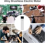 PartyKindom 100 Hall Effect Sensors 3144 for Brushless Motors DIY Projects view 6