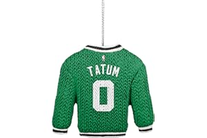 FOCO - NBA Basketball Holiday Sweater Resin Xmas Christmas Tree Hanging Ornament Jayson Tatum