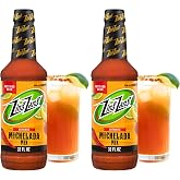 Zing Zang Michelada Mix, Non-Alcoholic Cocktail Mixer, 32 fl oz Bottle (Pack of 2)