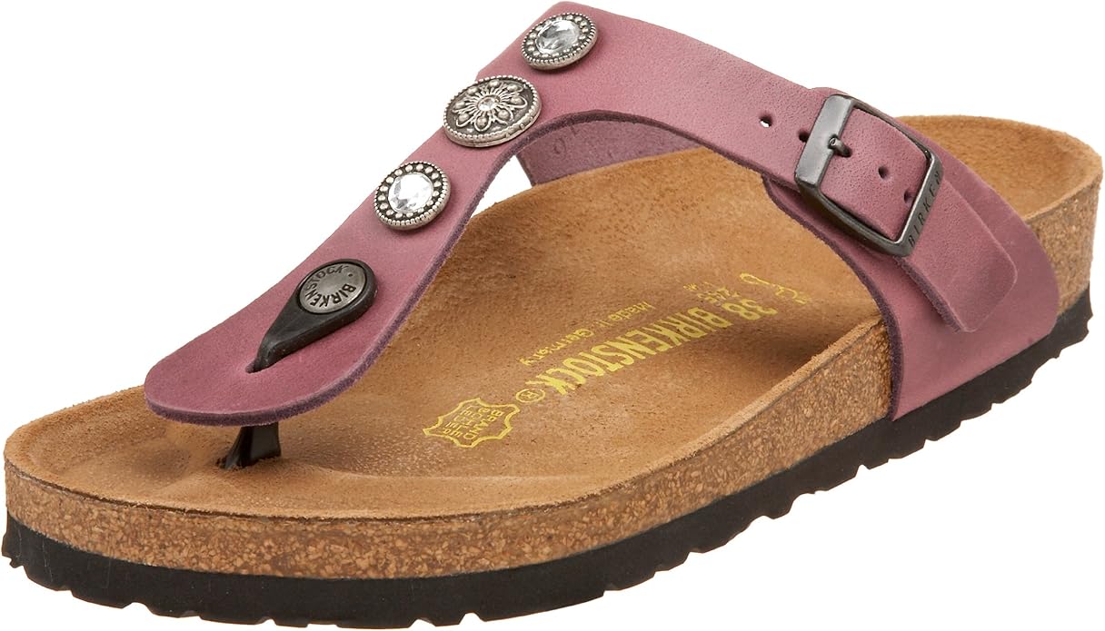 Amazon.com | Birkenstock Women's GIzeh Thong Sandal, Striking Purple Patent, 40 M EU/9-9.5 B(M 