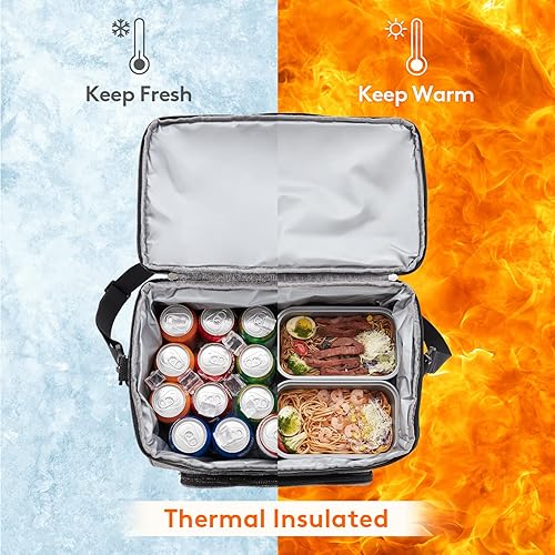 Soft Cooler Bag Lifewit Large Cooler Bag For 27/32/48 Cans