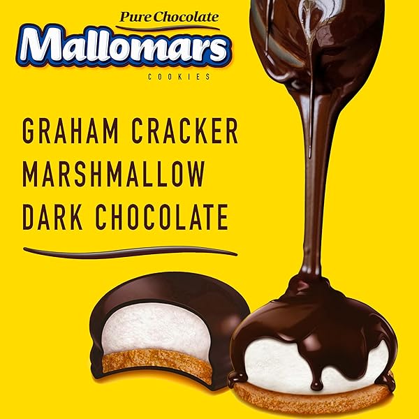 MALLOMARS PURE CHOCOLATE COOKIES, 8.2 OZ