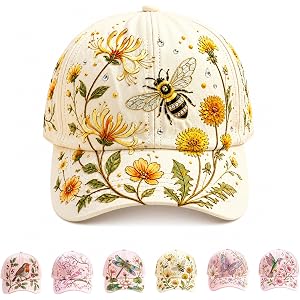 UWYJK 2026 New Garden Morning Baseball Cap, Adjustable Garden Baseball Hat for Women, Lightweight Breathable