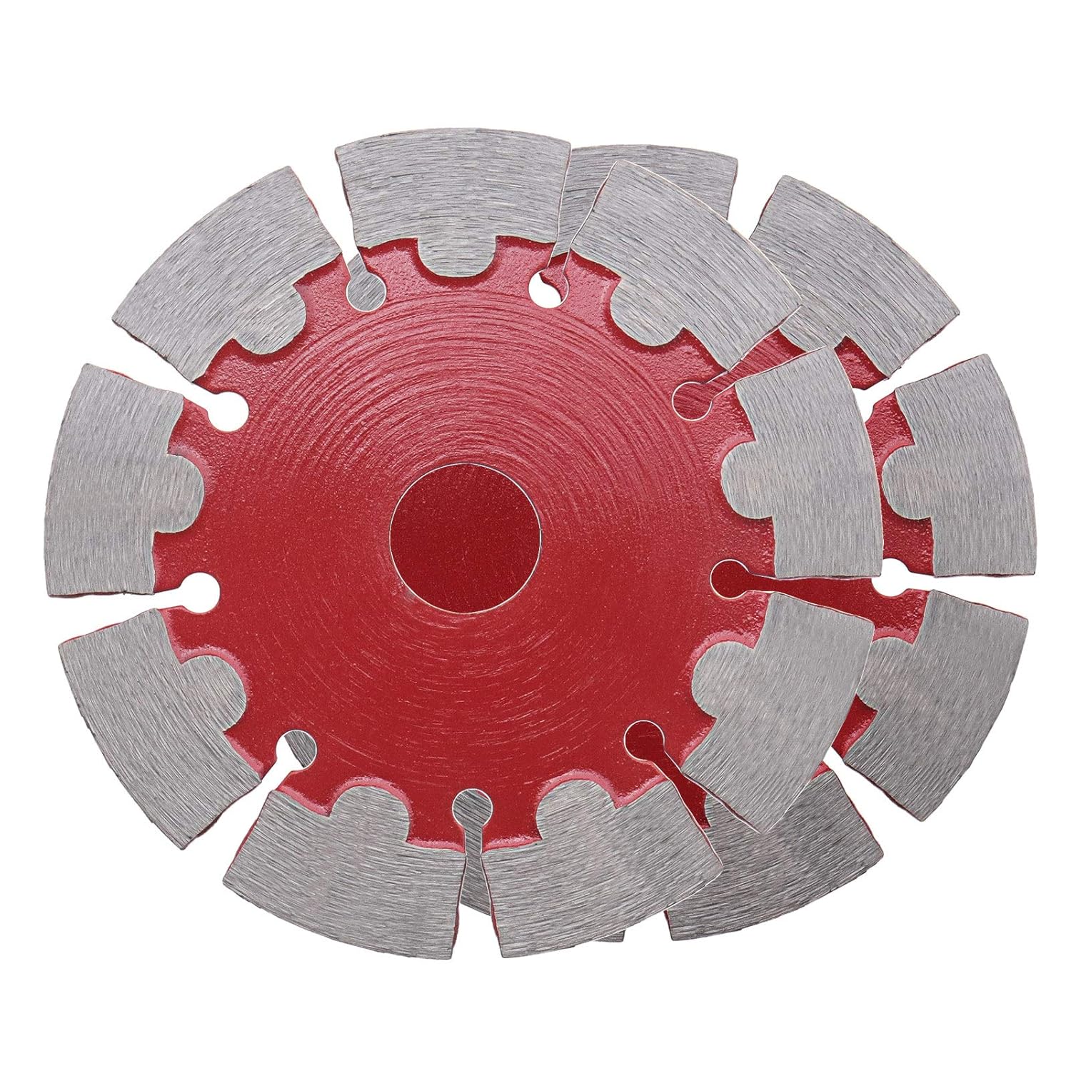 2 Pcs 5 Inch Diamond Cutting Disc Concrete Cutting Discs 125×22.23×1.8mm 80m/s Cutting Wheel