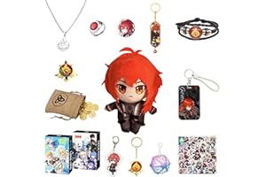 Grezea Genshin Impact Merch Box,2nd All in one Gift Box for Anime Fans Kids Gamer