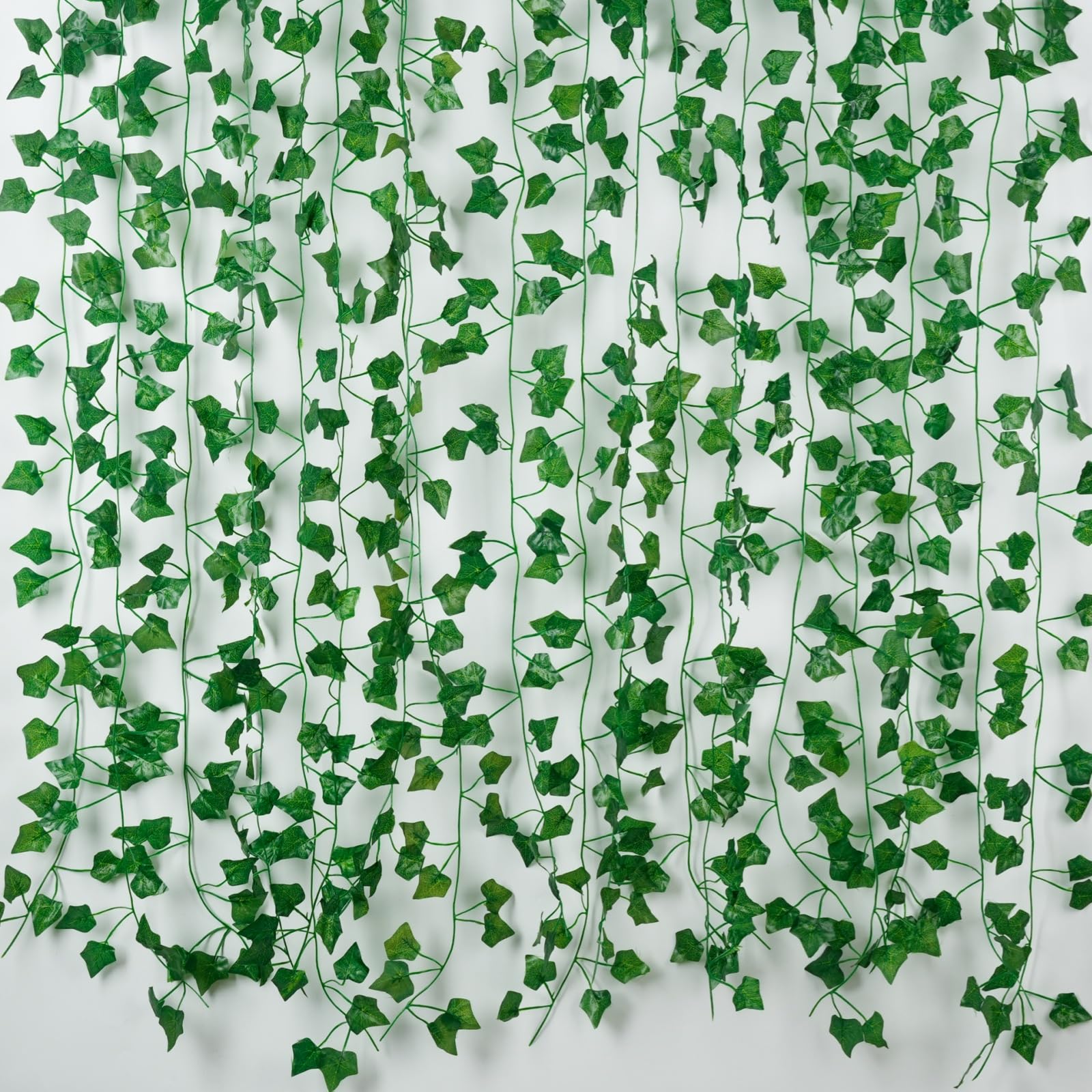 Photo 1 of 12 Pack 86Ft Fake Plants Artificial Vines for Room Decor, Faux ivy Greenery Garland for Home teen girls bedroom living Aesthetic Farmhouse Dorm Wall Decoration, Wedding Easter Christmas Party Gift