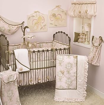 cream crib bedding