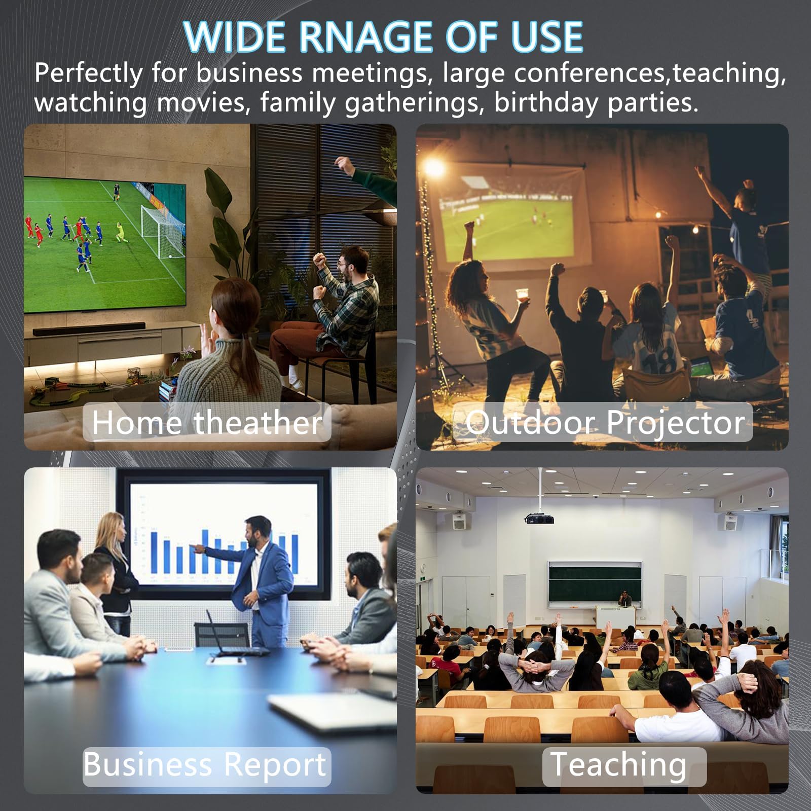 Wireless HDMI Transmitter and Receiver 4K, FAIRBEE Wireless Hdmi True UHD 4-K Input & 4K Output, Plug & Play, 98ft Range, Dual Band 2.4G/5G, for Laptop/PC/TV Box to HDTV/Projector, No App Needed