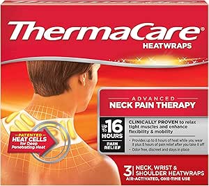 ThermaCare Portable Heating Pad, Neck & Back Pain Relief - View #3