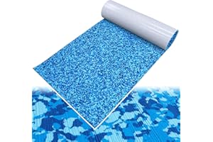 HJDECK Boat Flooring EVA Foam Boat Decking Sheet Self Adhesive Marine Flooring Brushed Camo Marine Carpet for Boats Yacht Kayak Decking Cushioning Cooler Seating Helm Pad Swimming RV Golf Cart Non Slip Pad