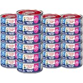 Chicken of the Sea Solid White Pure Albacore MSC Tuna, 4 oz. Cans (Pack of 24), Wild Caught Tuna, No Drain