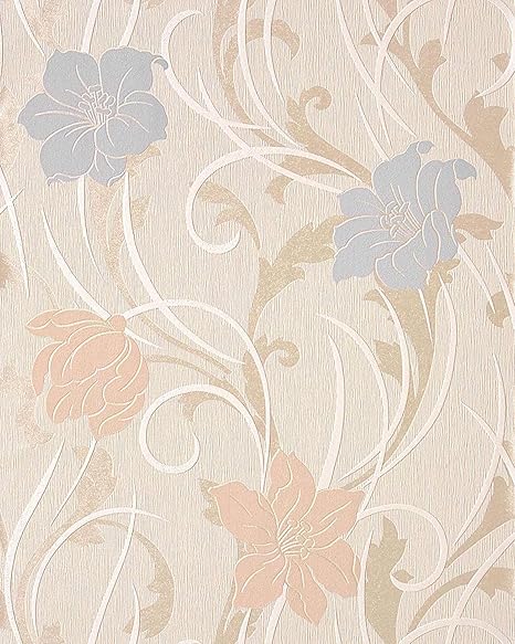 Avoir Images Papier Peint De Bon Gout Motif Floral Edem 111 33 Creme Beige dernière salutations