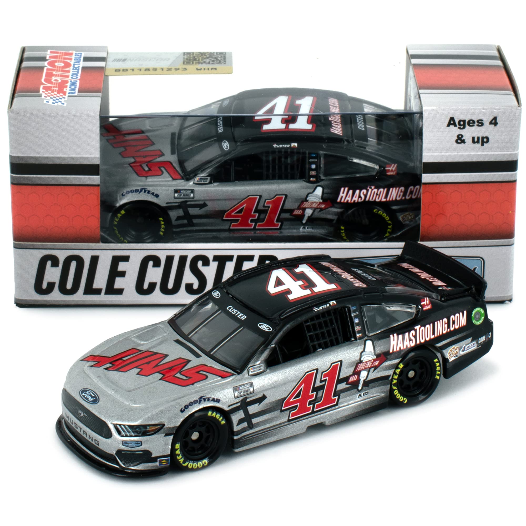 Lionel Racing C Custer 1/64 HT HAAS Automation Tooling 21 Mustang