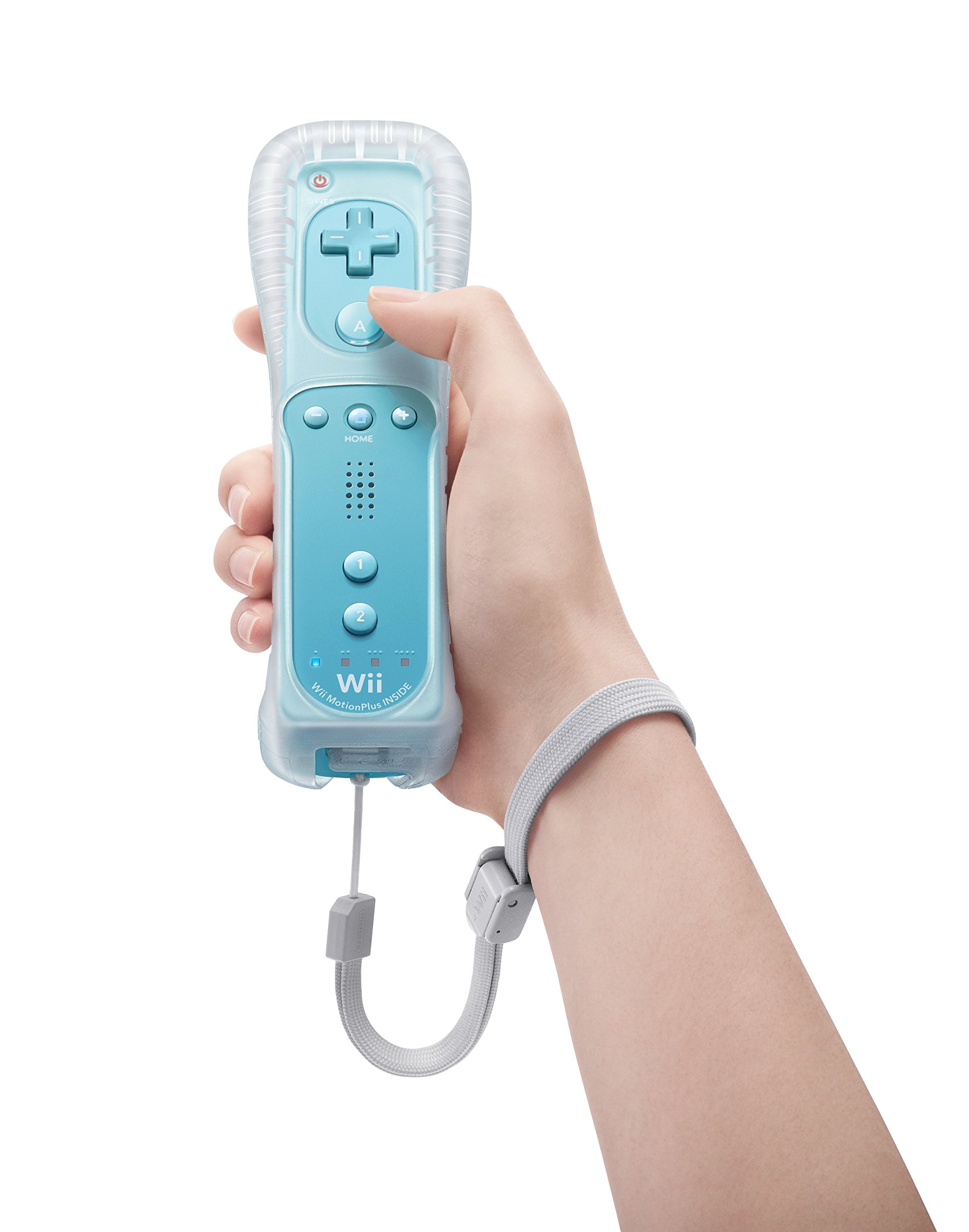 Nintendo Wii Remote Plus, Blue Buy Online in United Arab Emirates at