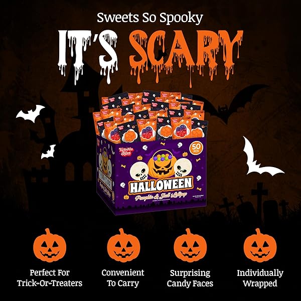 HALLOWEEN LOLLIPOPS (40 PACK, 40, OUNCE)