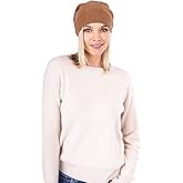 Velanio Cashmere Women Cashmere Beanie – Fashionable Slouchy Beanie Hat for Women Made from 100% Cashmere