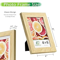 FrameWorks 2-Pack, 4x6 Picture Frame, Natural Oak