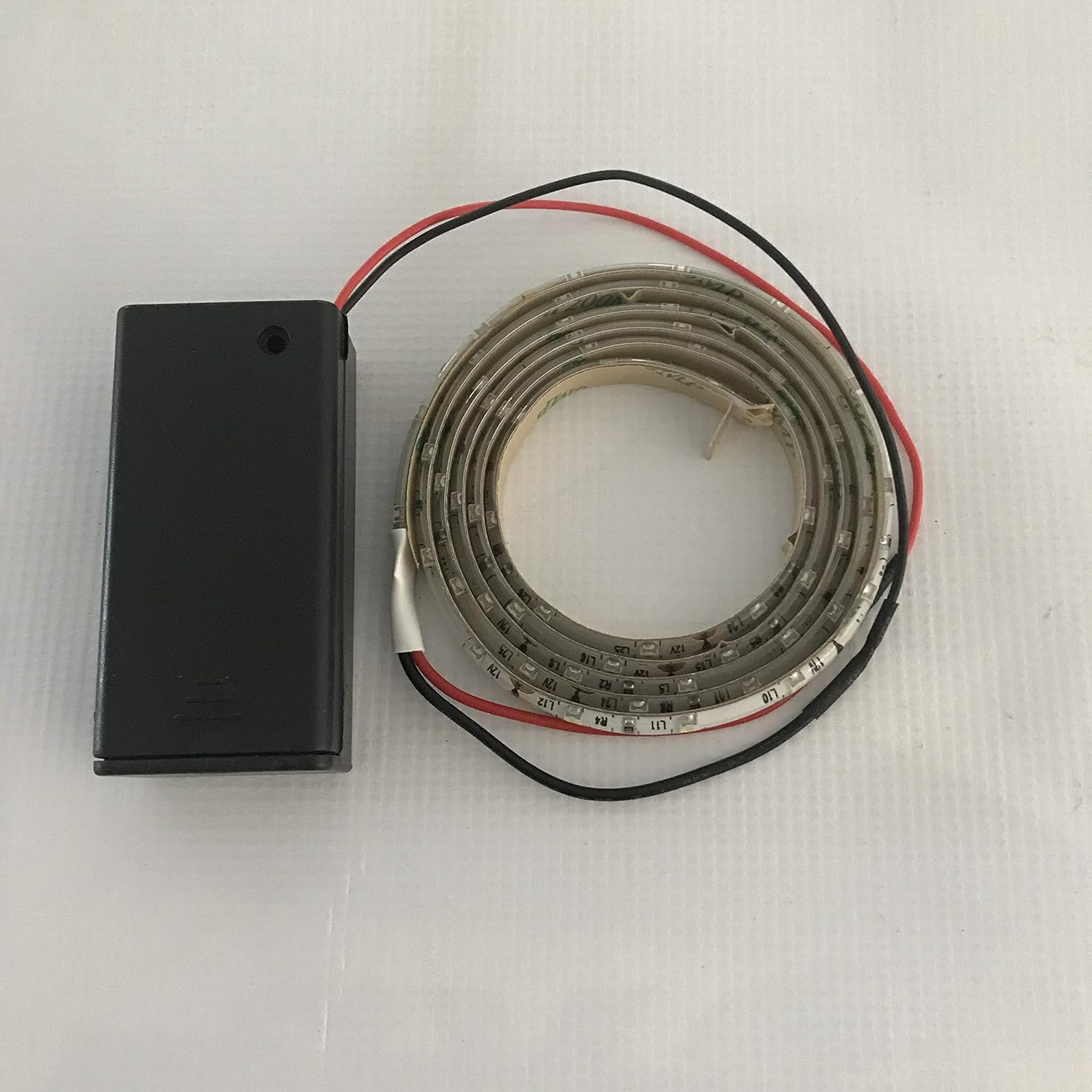 Battery Led Strip Blue 500mm Ideal for Display/Dolls House Lighting