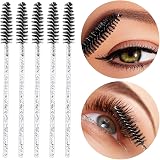 Tbestmax 500 Disposable Mascara Wands Eyelash Brush Spoolies Colorful view 4
